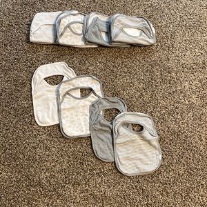 15 Burt’s bee baby cotton bibs